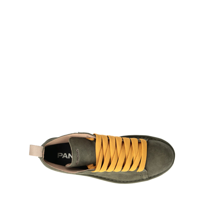 PANCHIC Sneaker uomo militare in suede