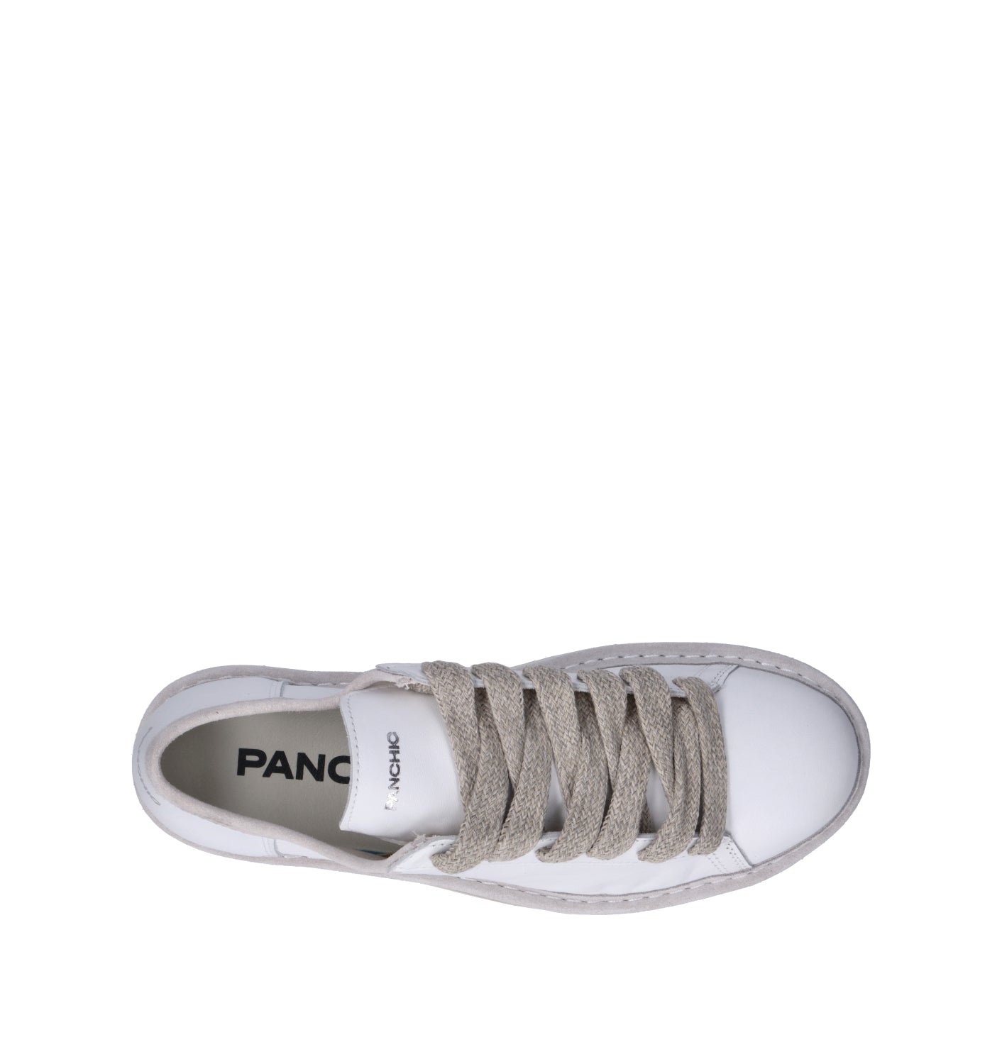 PANCHIC Sneaker uomo bianca in pelle
