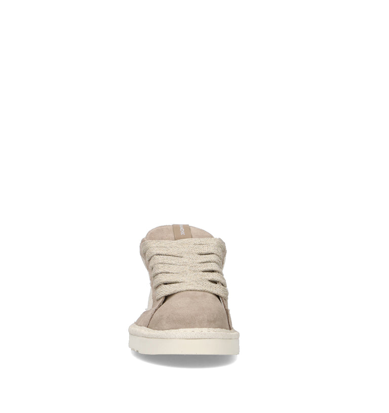 PANCHIC Sneaker uomo bianca/beige in pelle