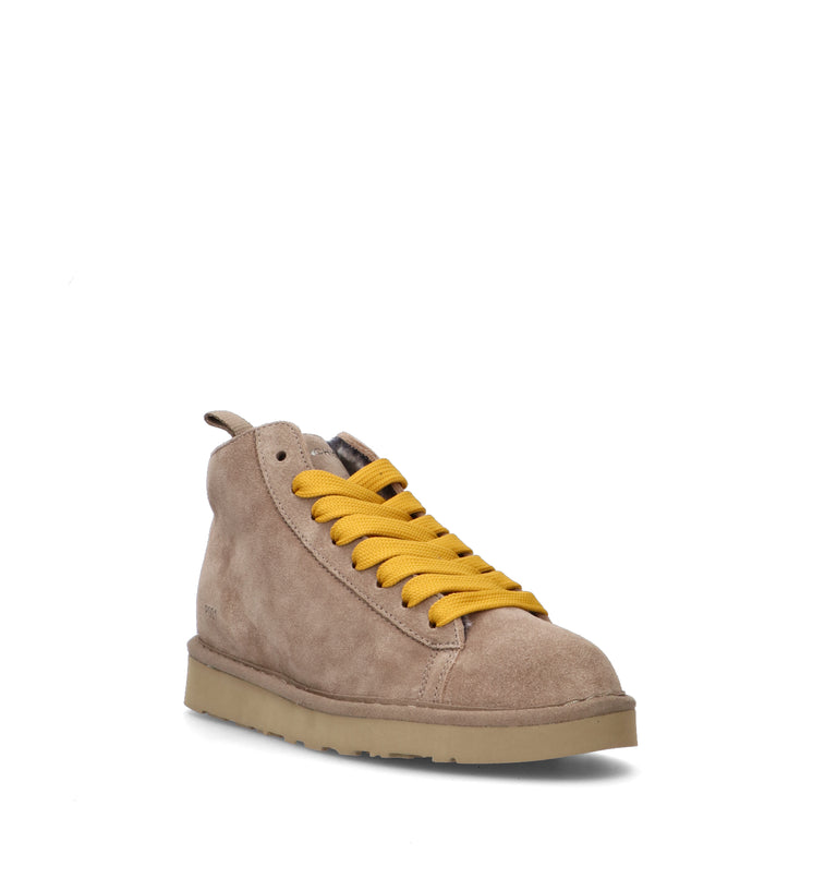 PANCHIC Sneaker donna taupe in suede
