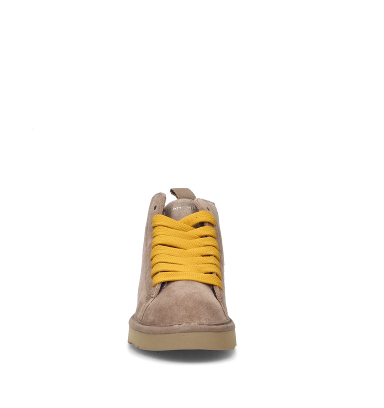 PANCHIC Sneaker donna taupe in suede