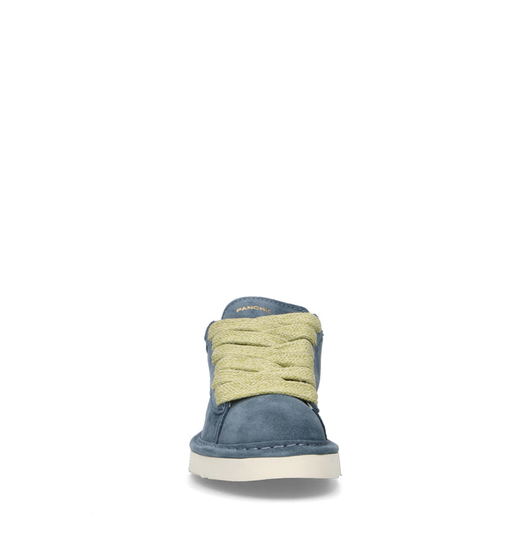 PANCHIC Sneaker donna blu in suede