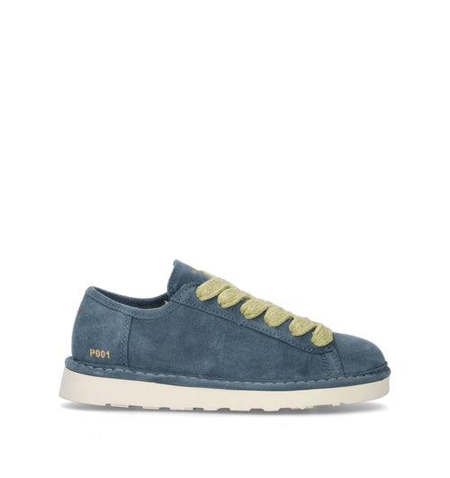 PANCHIC Sneaker donna blu in suede