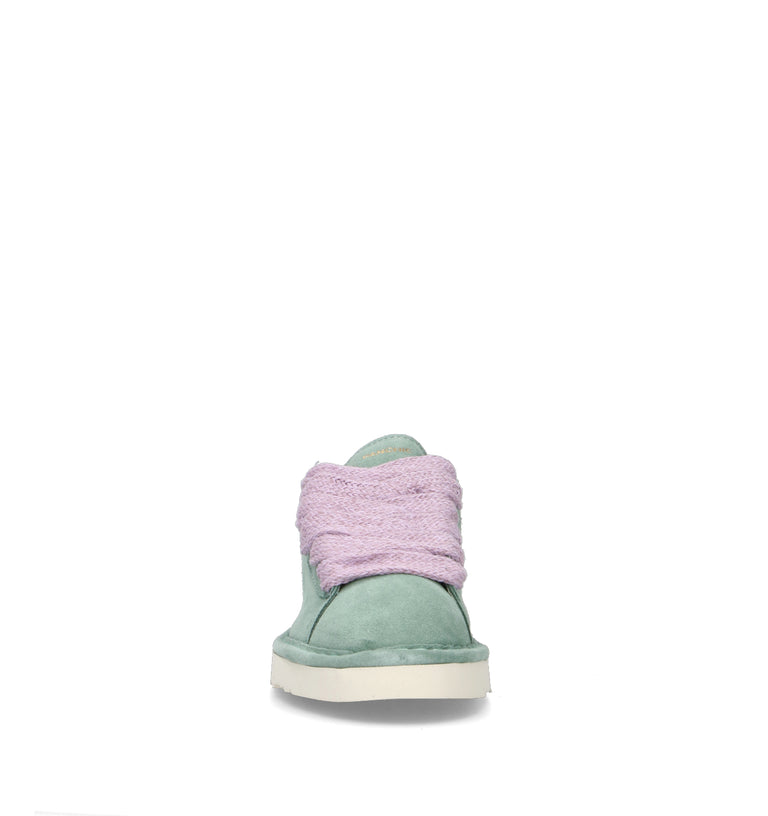 PANCHIC Sneaker donna acquamarina in suede
