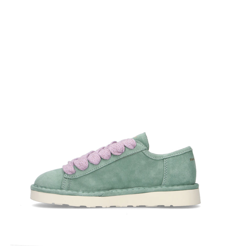PANCHIC Sneaker donna acquamarina in suede