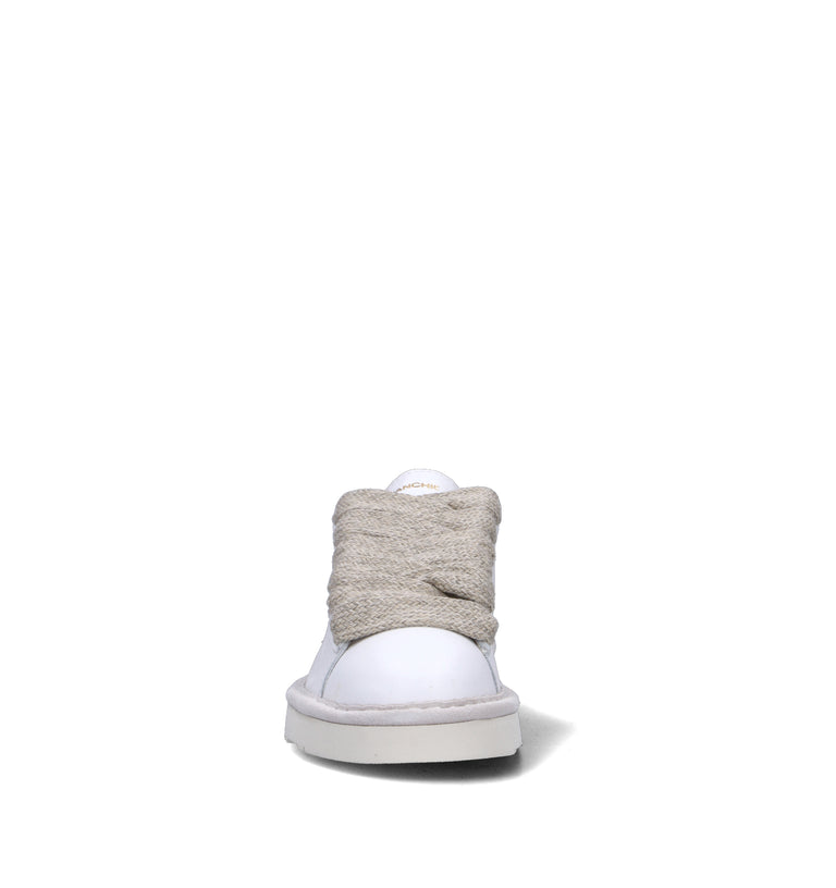PANCHIC Sneaker donna bianca in pelle
