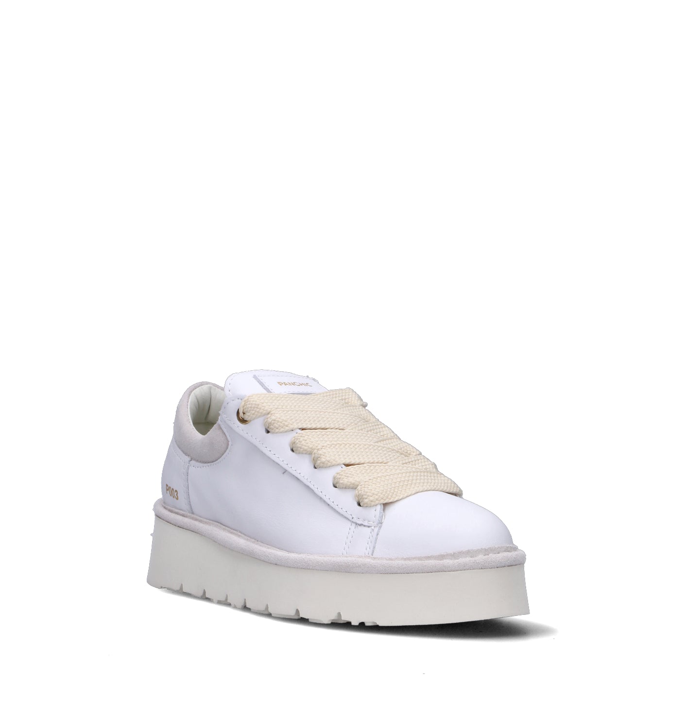 PANCHIC Sneaker donna bianca in pelle