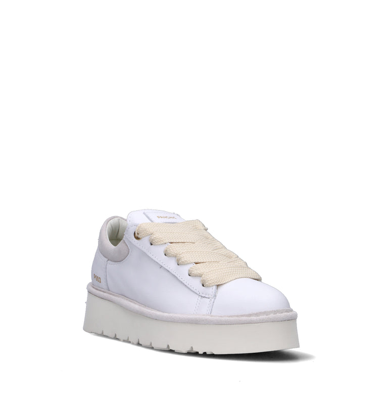 PANCHIC Sneaker donna bianca in pelle