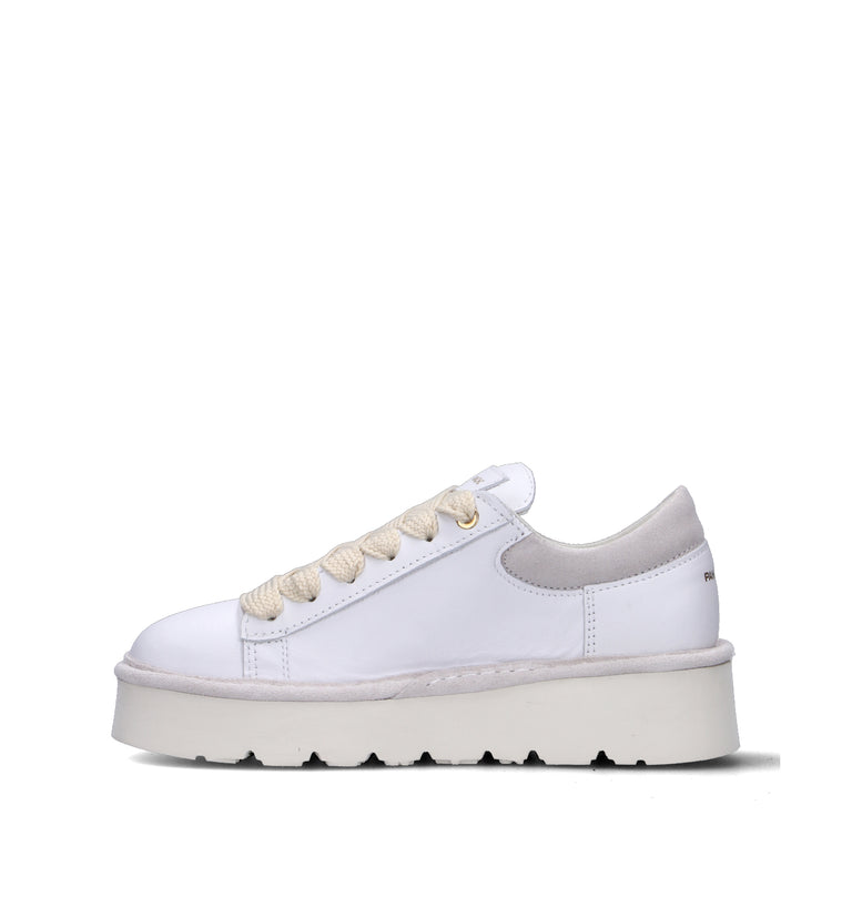 PANCHIC Sneaker donna bianca in pelle