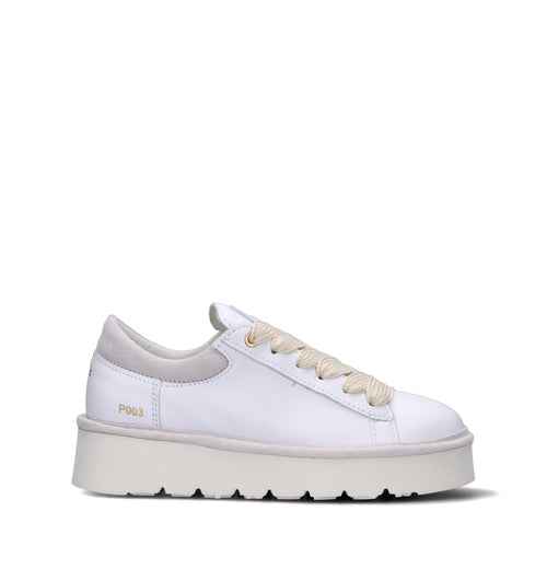 PANCHIC Sneaker donna bianca in pelle