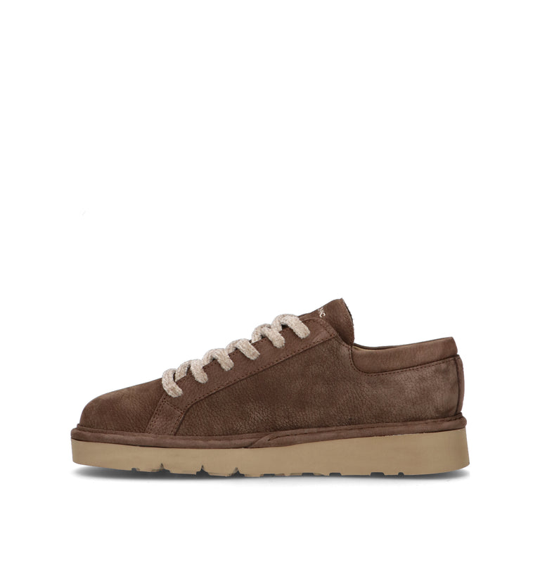 PANCHIC Sneaker uomo marrone in nabuk