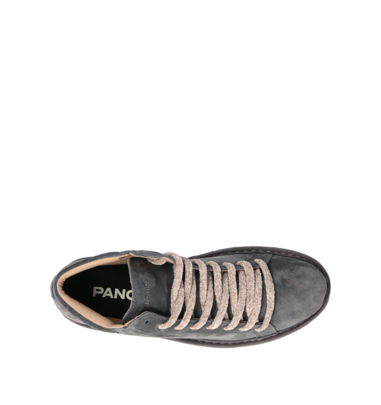 PANCHIC Polacco uomo grigia in suede