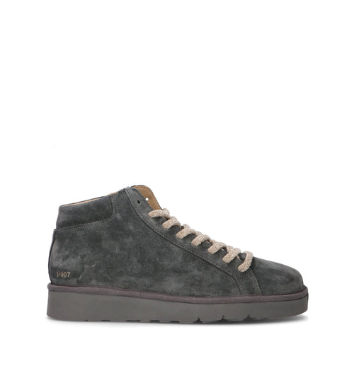 PANCHIC Polacco uomo grigia in suede