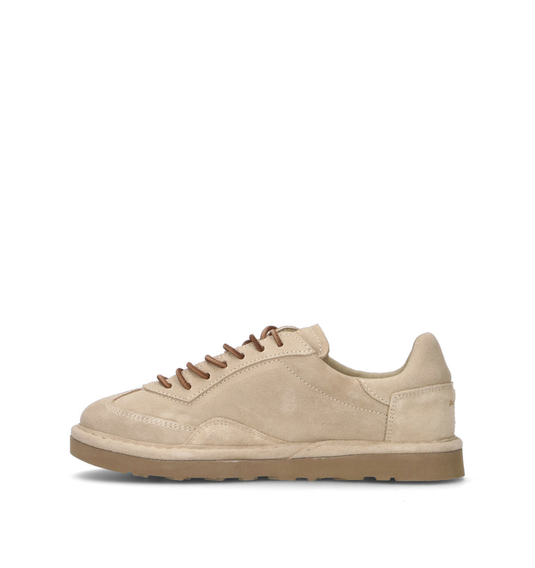 PANCHIC Stringata donna beige in suede