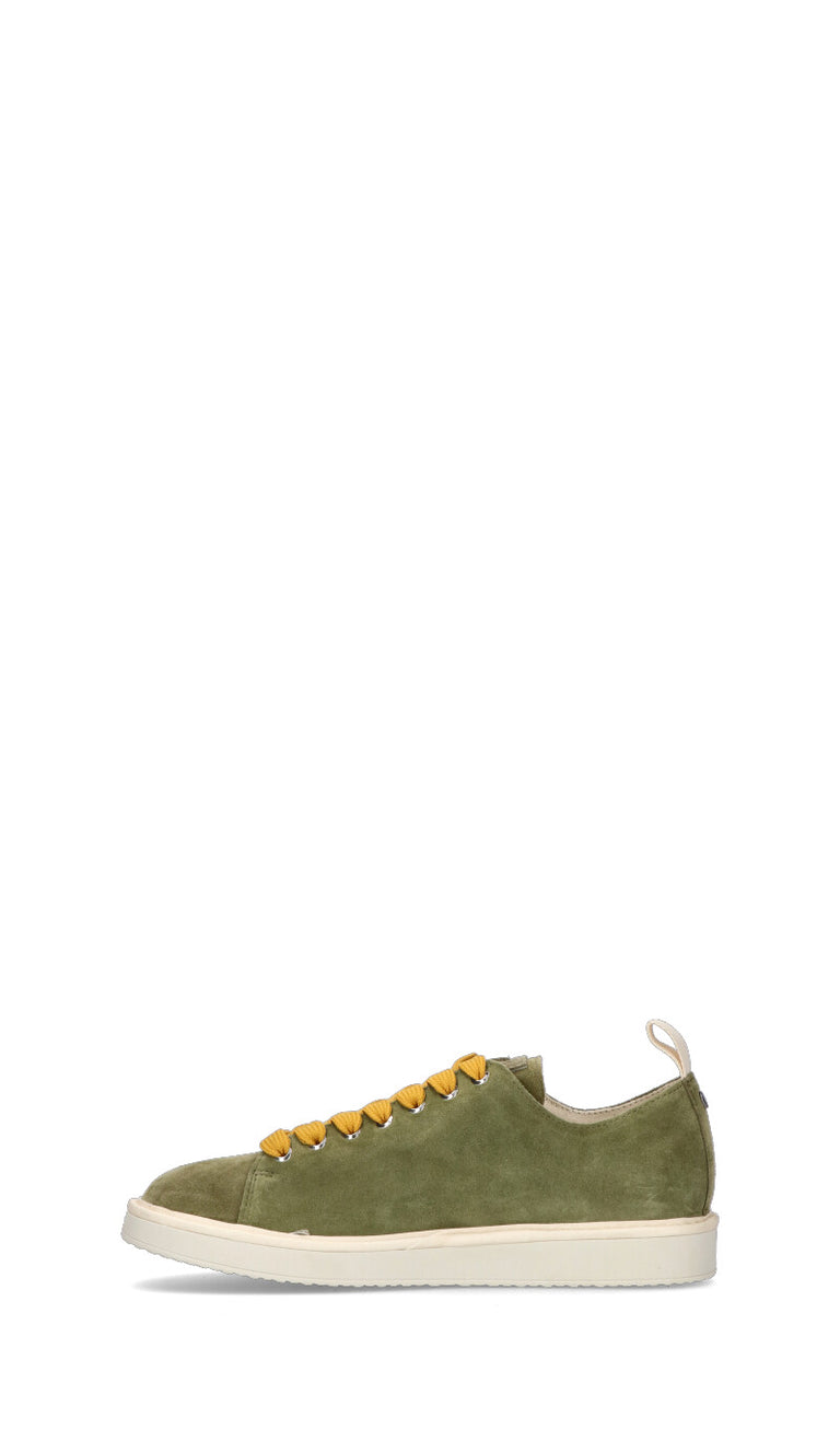 PANCHIC Sneaker uomo verde in suede