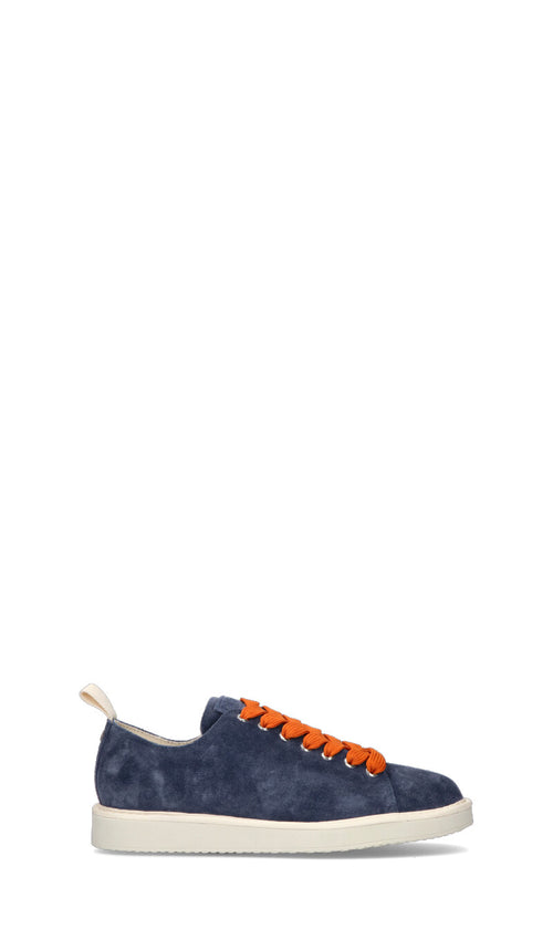 PANCHIC Sneaker uomo blu in suede