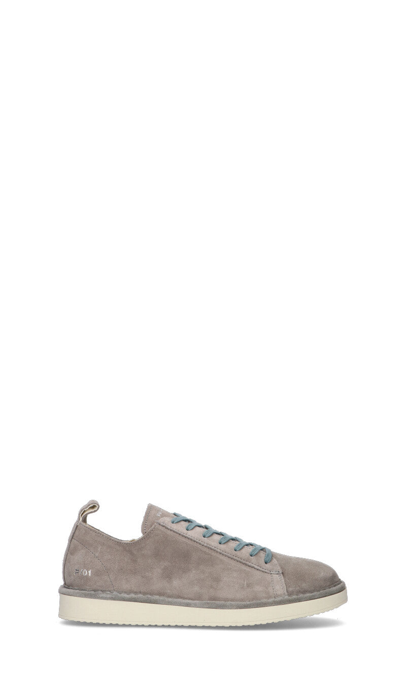 PANCHIC Sneaker uomo grigia in suede