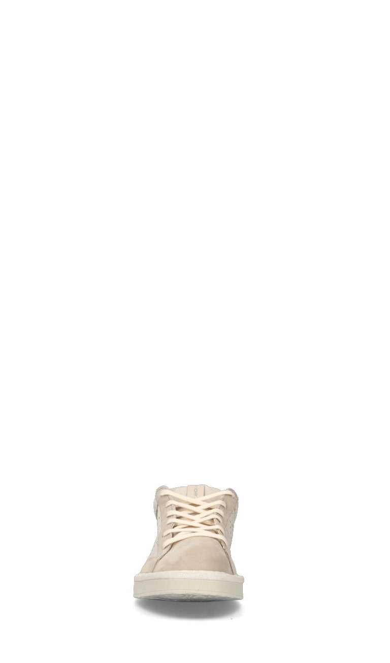 PANCHIC Sneaker uomo bianca/grigia in suede