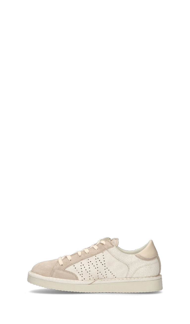 PANCHIC Sneaker uomo bianca/grigia in suede