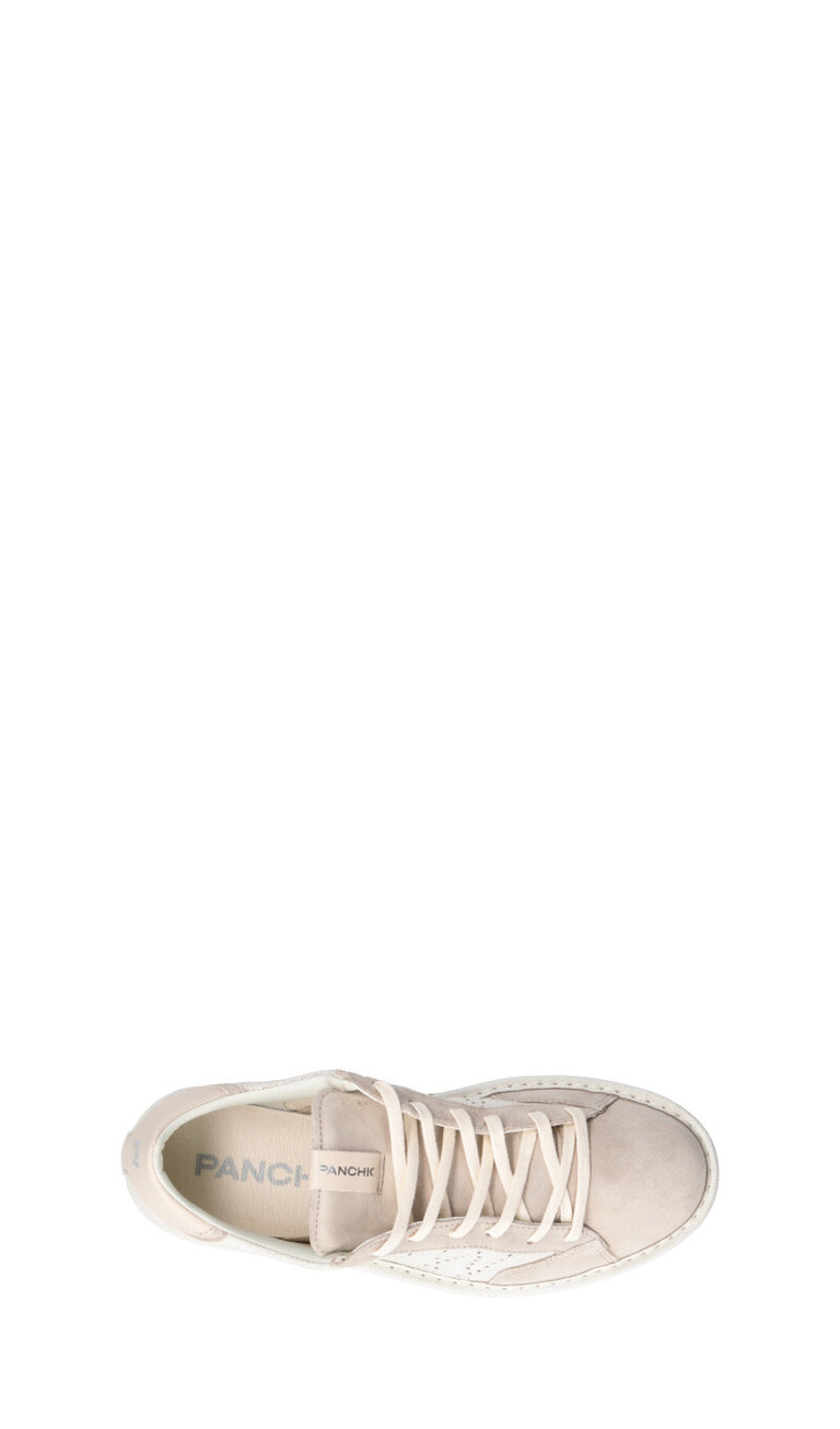 PANCHIC Sneaker uomo bianca/grigia in suede