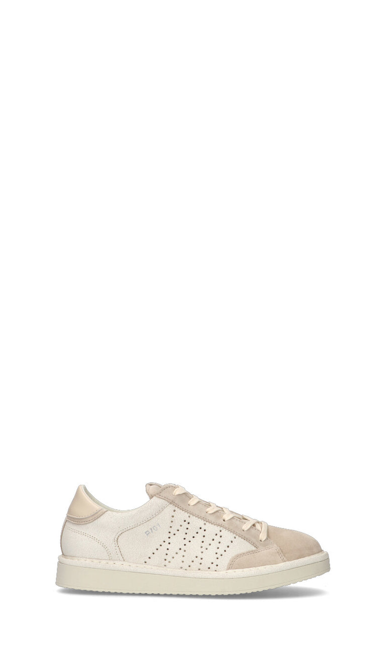 PANCHIC Sneaker uomo bianca/grigia in suede