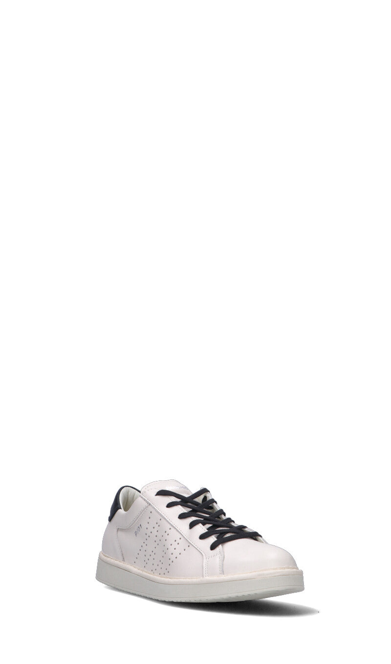 PANCHIC Sneaker uomo bianca/nera in pelle