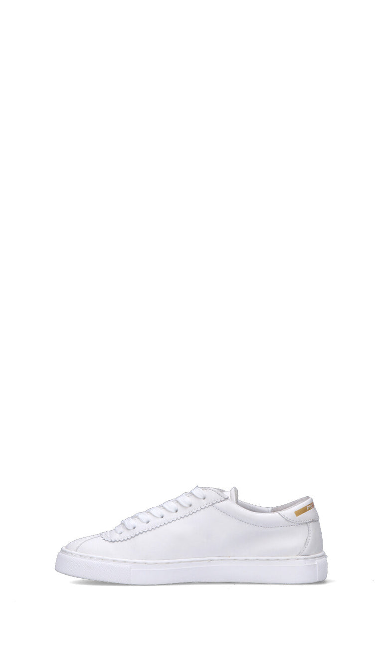 PRO 01 JECT Sneaker donna bianca/gialla in pelle