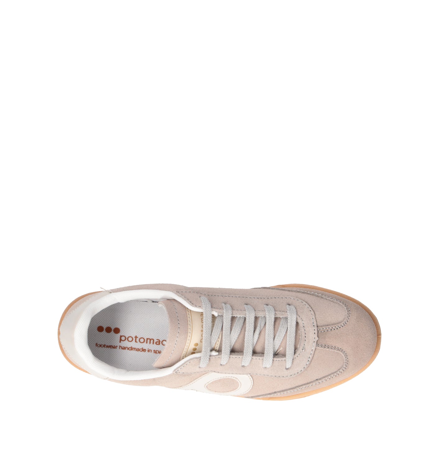 POTOMAC Sneaker donna grigia in suede