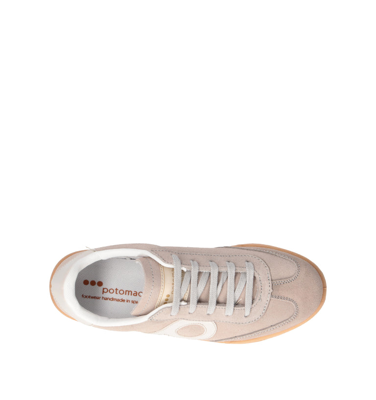 POTOMAC Sneaker donna grigia in suede