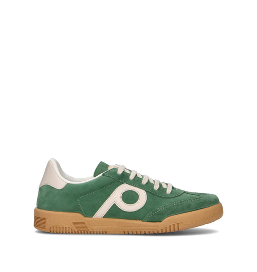 POTOMAC Sneaker uomo verde in suede