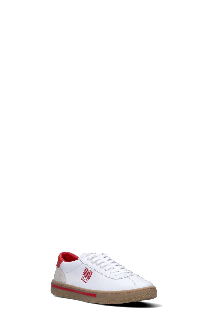 PRO 01 JECT Sneaker uomo bianca/rossa in pelle