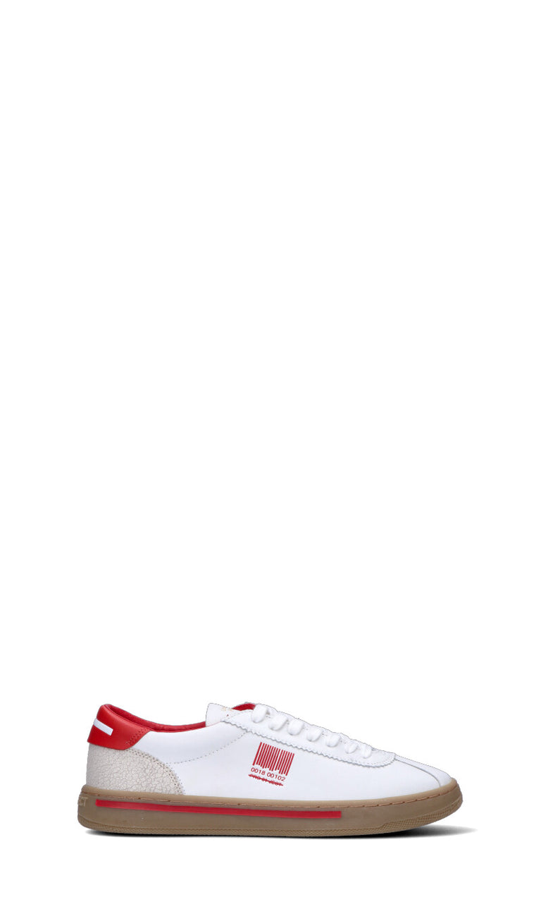 PRO 01 JECT Sneaker uomo bianca/rossa in pelle