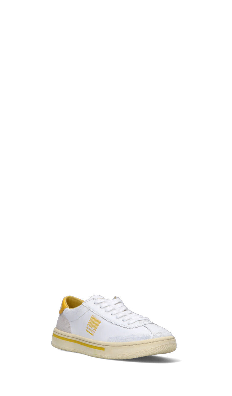 PRO 01 JECT Sneaker donna bianca/gialla in pelle