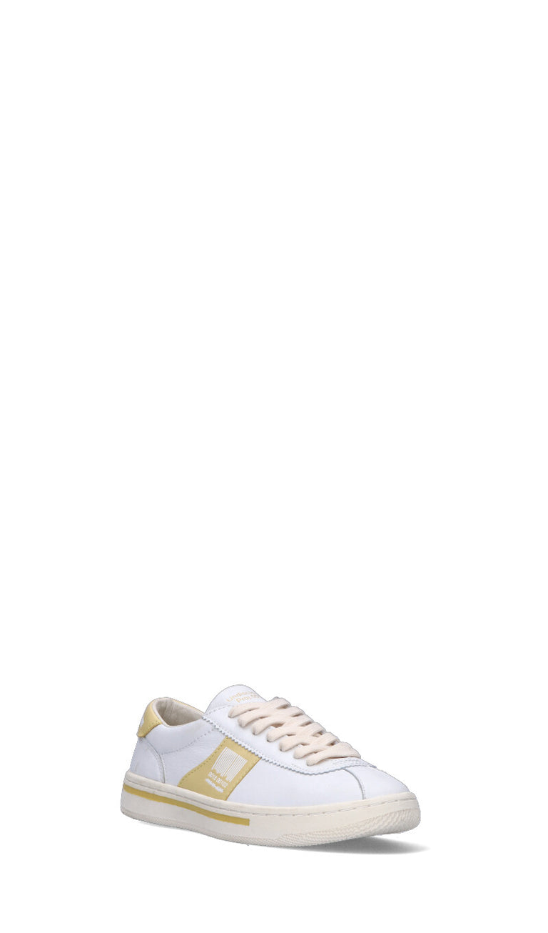 PRO 01 JECT Sneaker donna bianca/gialla in pelle
