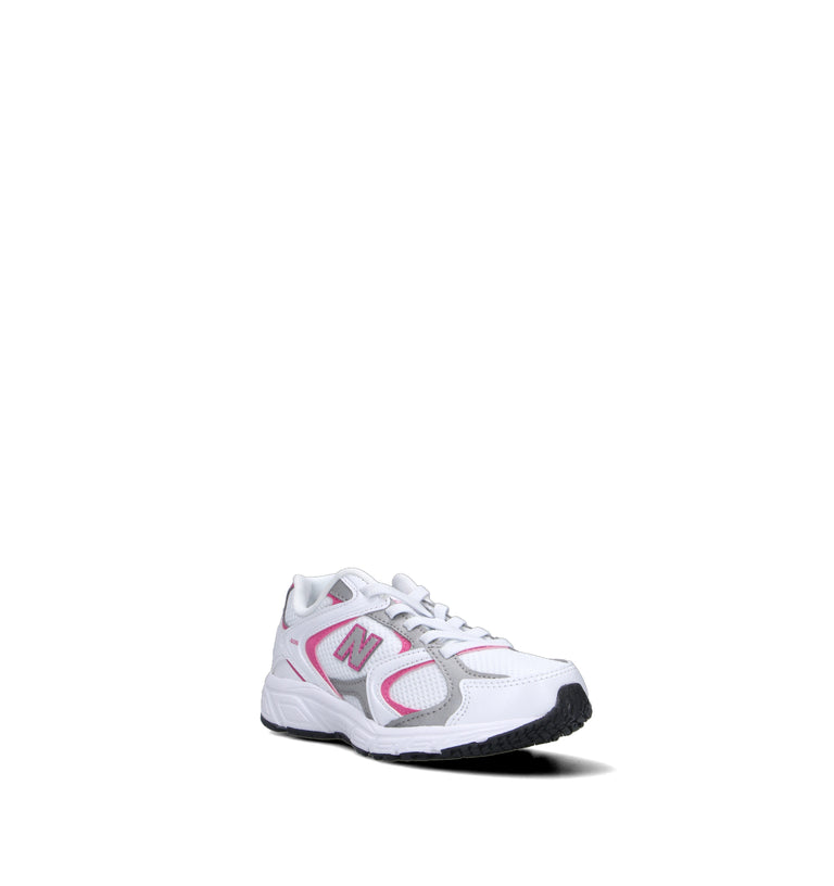 NEW BALANCE 408 Sneaker bimba bianca/rosa
