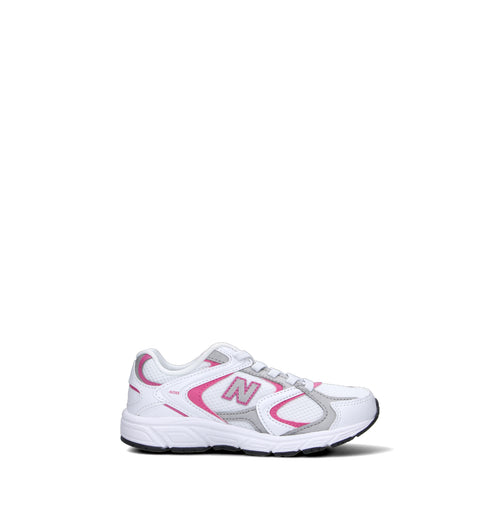 NEW BALANCE 408 Sneaker bimba bianca/rosa