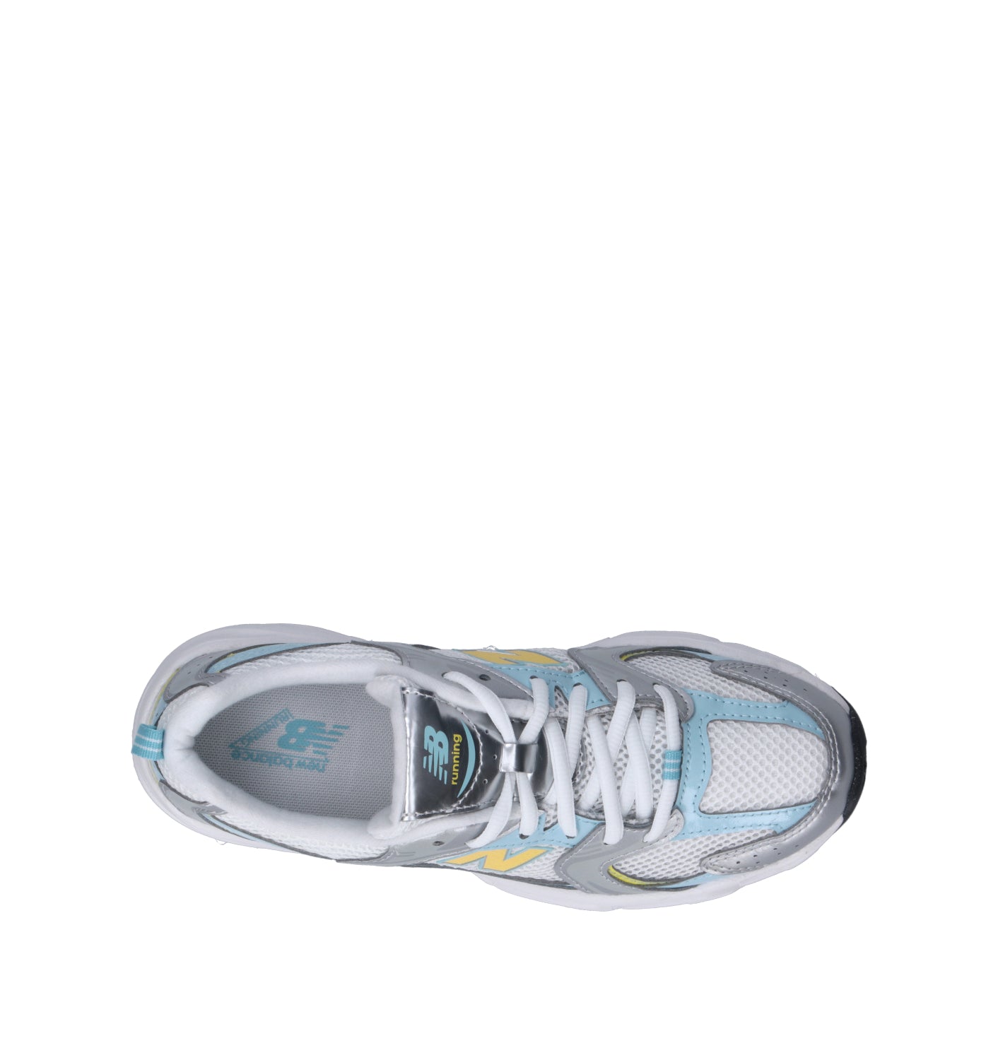 NEW BALANCE 530 Sneaker bimbo argento