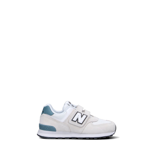 NEW BALANCE 574 Sneaker bimbo bianca