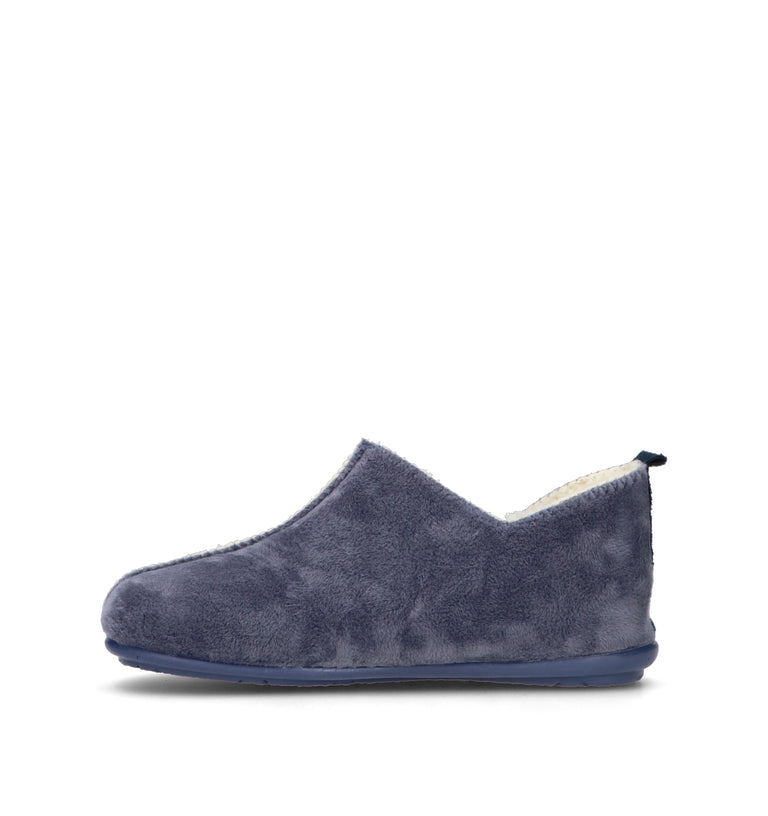 GRUNLAND Pantofola donna blu