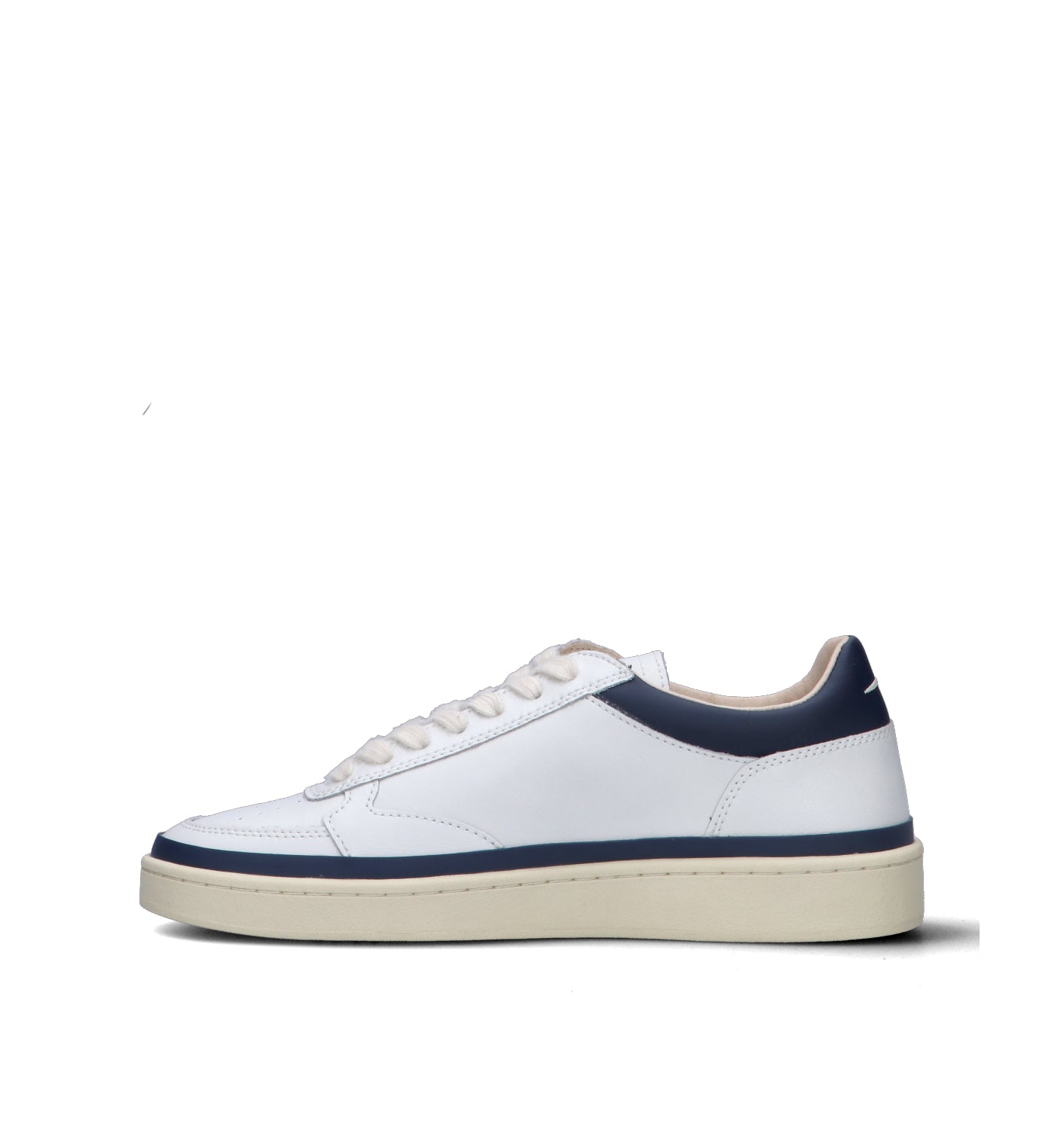 GHOUD Sneaker uomo bianca/blu in pelle