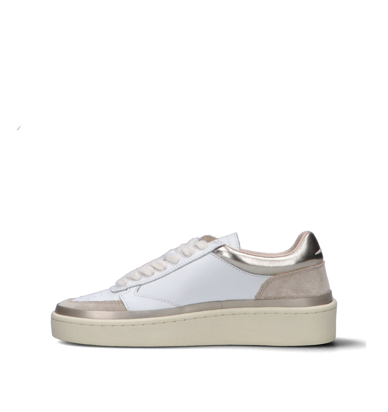 GHOUD Sneaker donna bianca in pelle