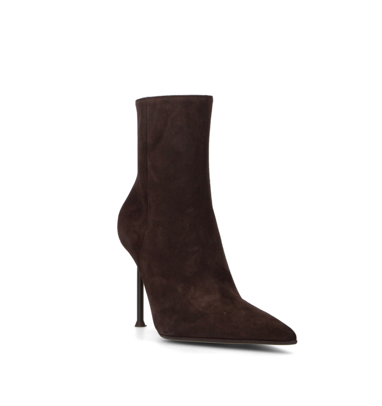 SERGIO LEVANTESI Tronchetto donna marrone in suede