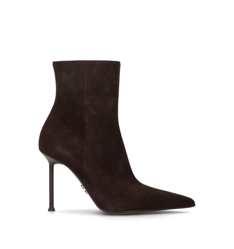 SERGIO LEVANTESI Tronchetto donna marrone in suede