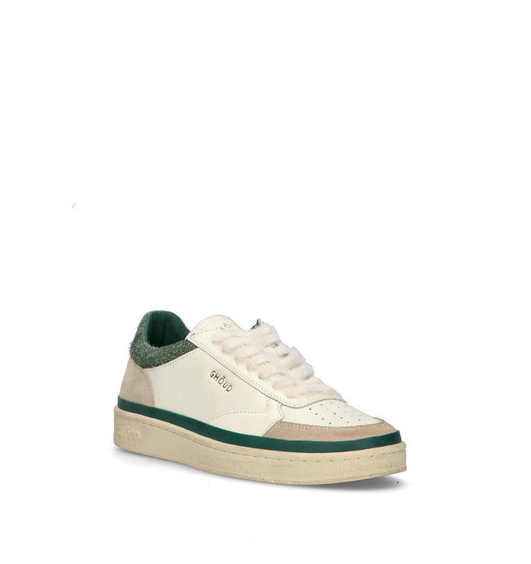 GHOUD Sneaker uomo bianca in pelle