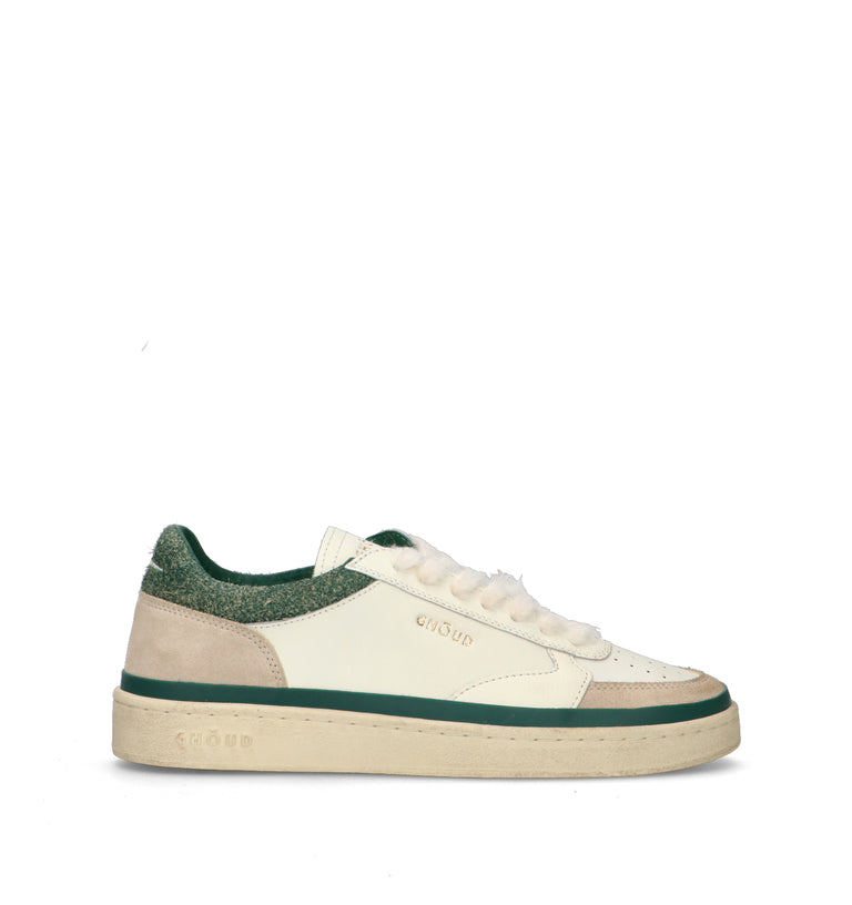 GHOUD Sneaker uomo bianca in pelle