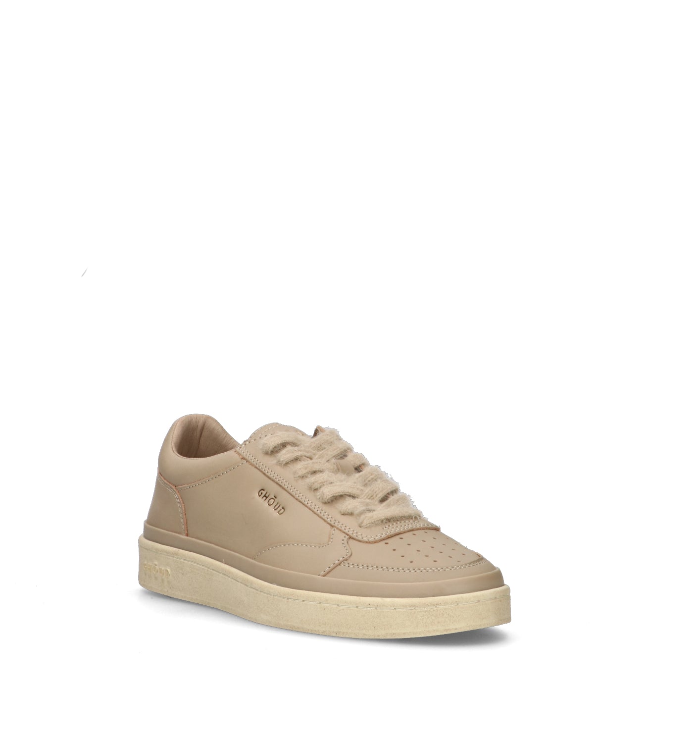 GHOUD Sneaker uomo beige in pelle