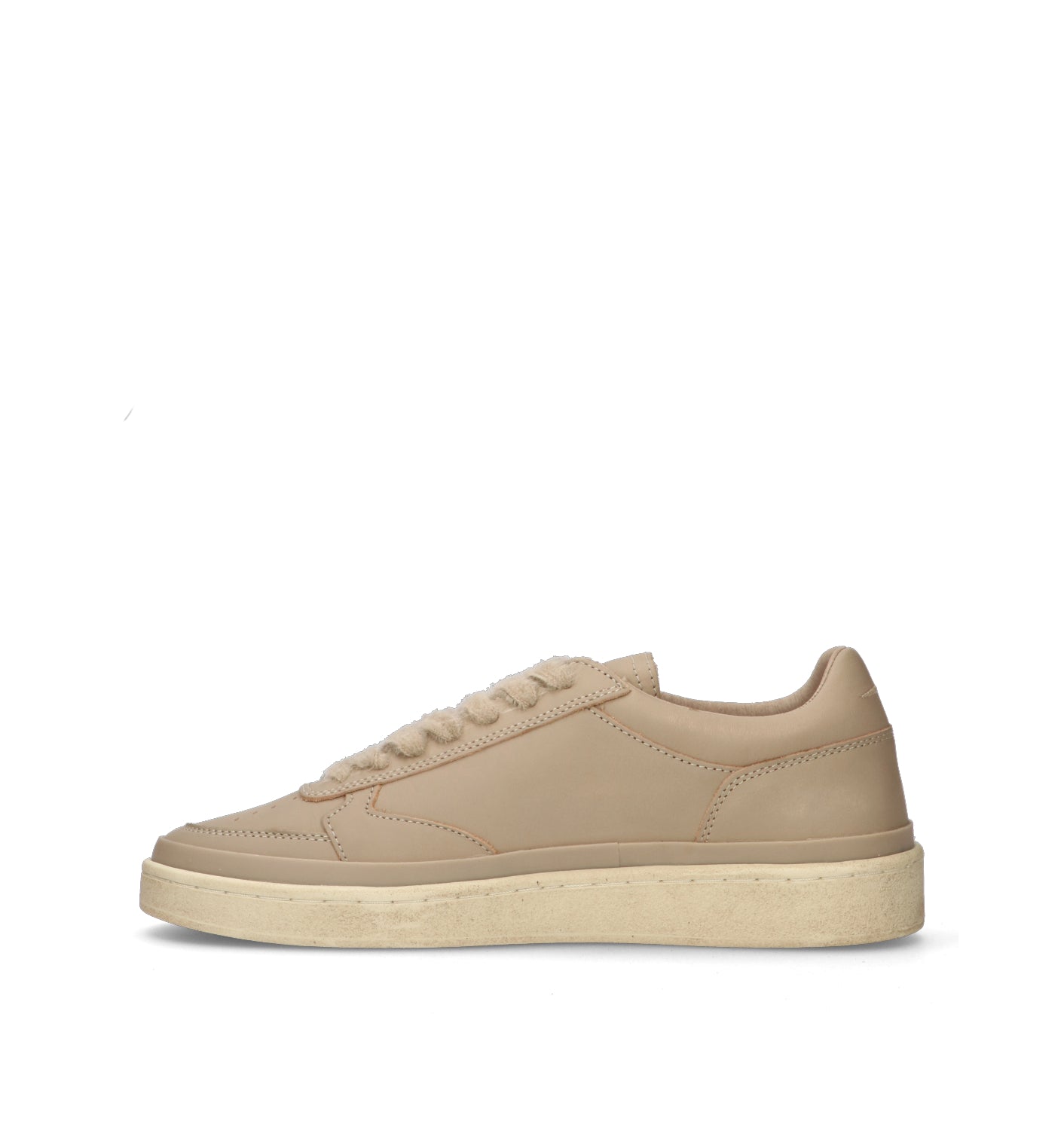 GHOUD Sneaker uomo beige in pelle