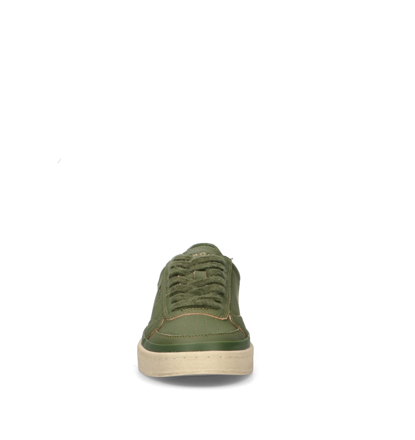 GHOUD Sneaker uomo verde in pelle