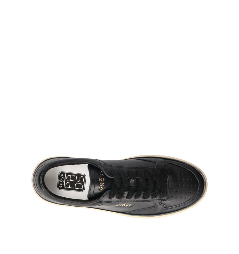 GHOUD Sneaker uomo nera in pelle