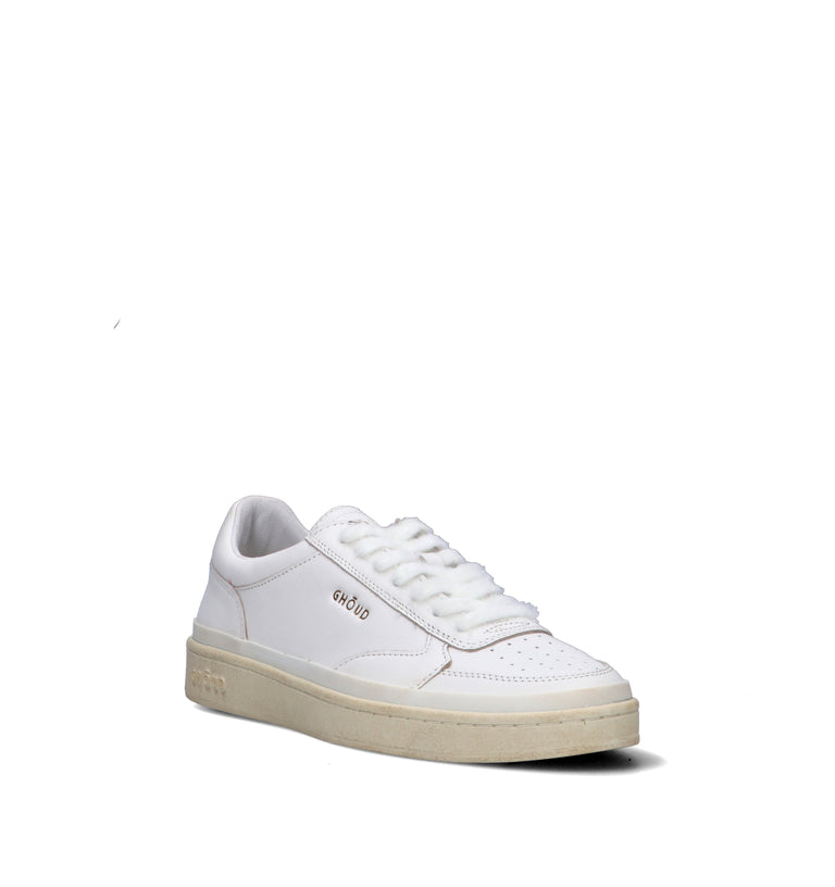 GHOUD Sneaker uomo bianca in pelle